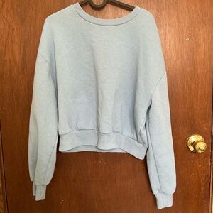 Wild Fable Girl’s Pullover Sweatshirt Light Blue XL